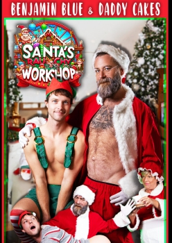 Santas Raunchy Workshop - Daddy Cakes and Benjamin Blue Capa